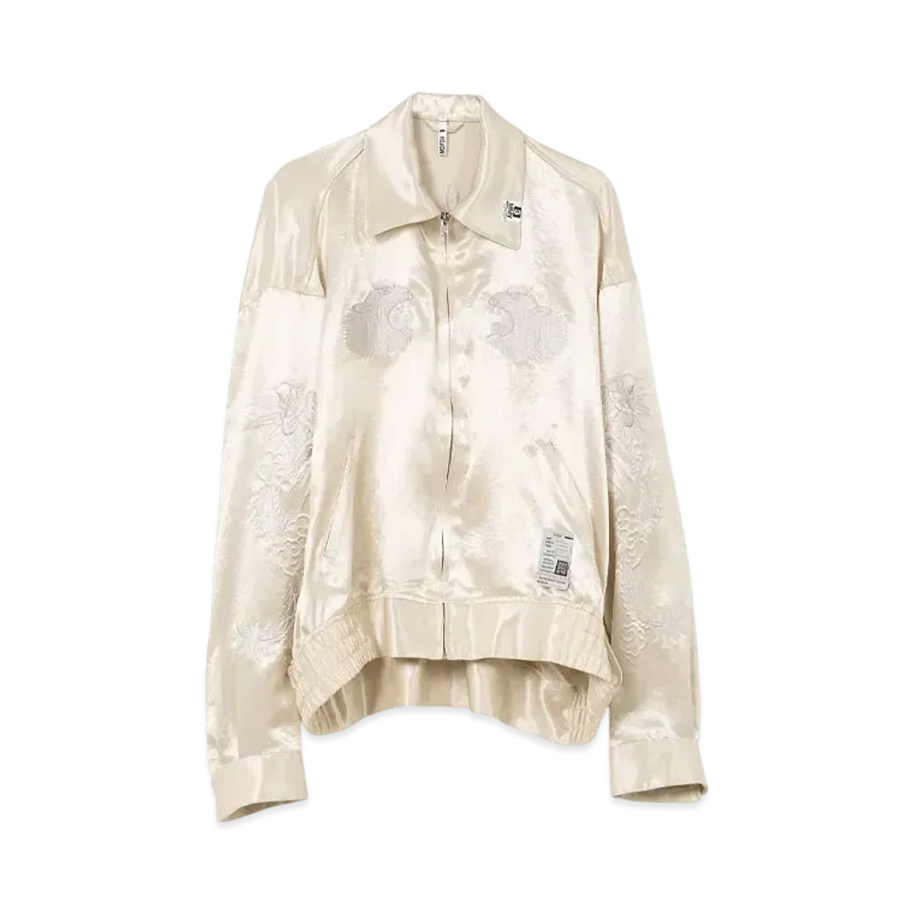 Maison MIHARA YASUHIRO Collared Souvenir Jacket "White"