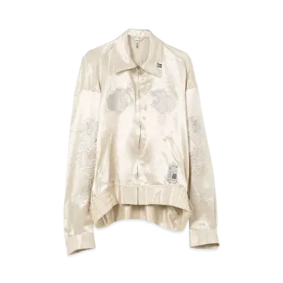 Maison MIHARA YASUHIRO Collared Souvenir Jacket "White"