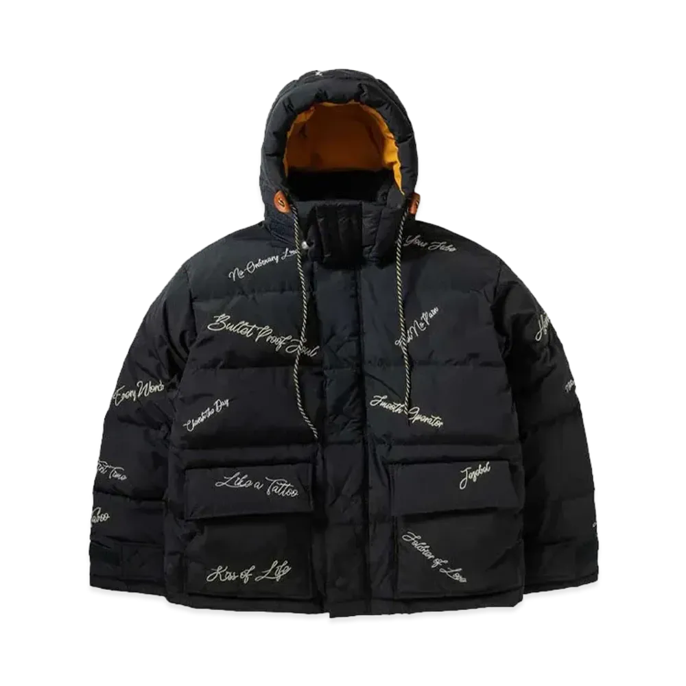 NEXUSVII. SADE DOWN JACKET "BLACK×YELLOW"