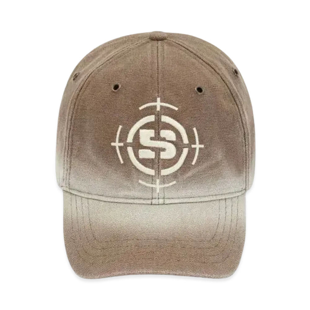 SUPPLIER Front Sight Logo 6 Panel Cap "Brown"