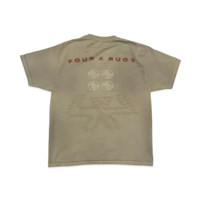 Travis Scott Cactus Jack Fourxfour Tee "Khaki"