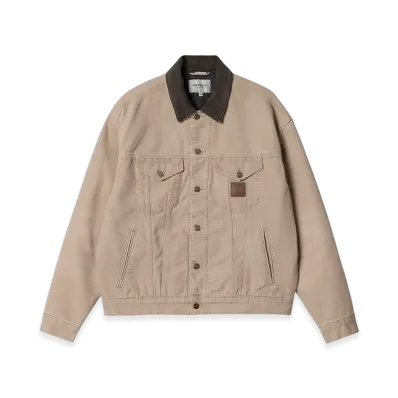 Carhartt WIP Dayton Trucker Jacket "Dusty Hamilton Brown/Tobacco Stone Convas"