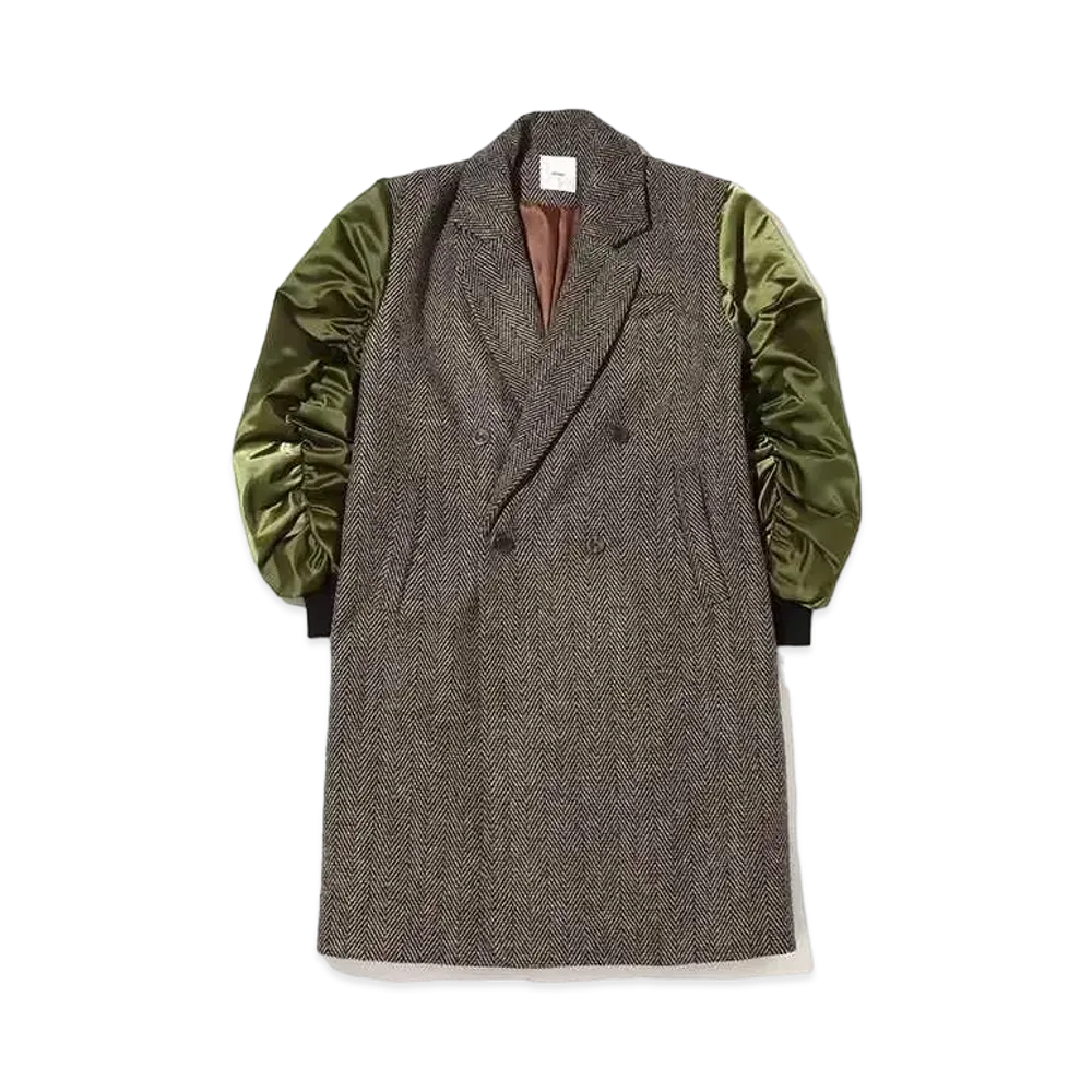 atmos pink MA-1 Docking Chester Coat "Khaki"