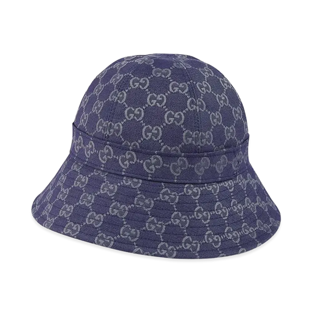 GUCCI Women's Cruise Hats "Blue"