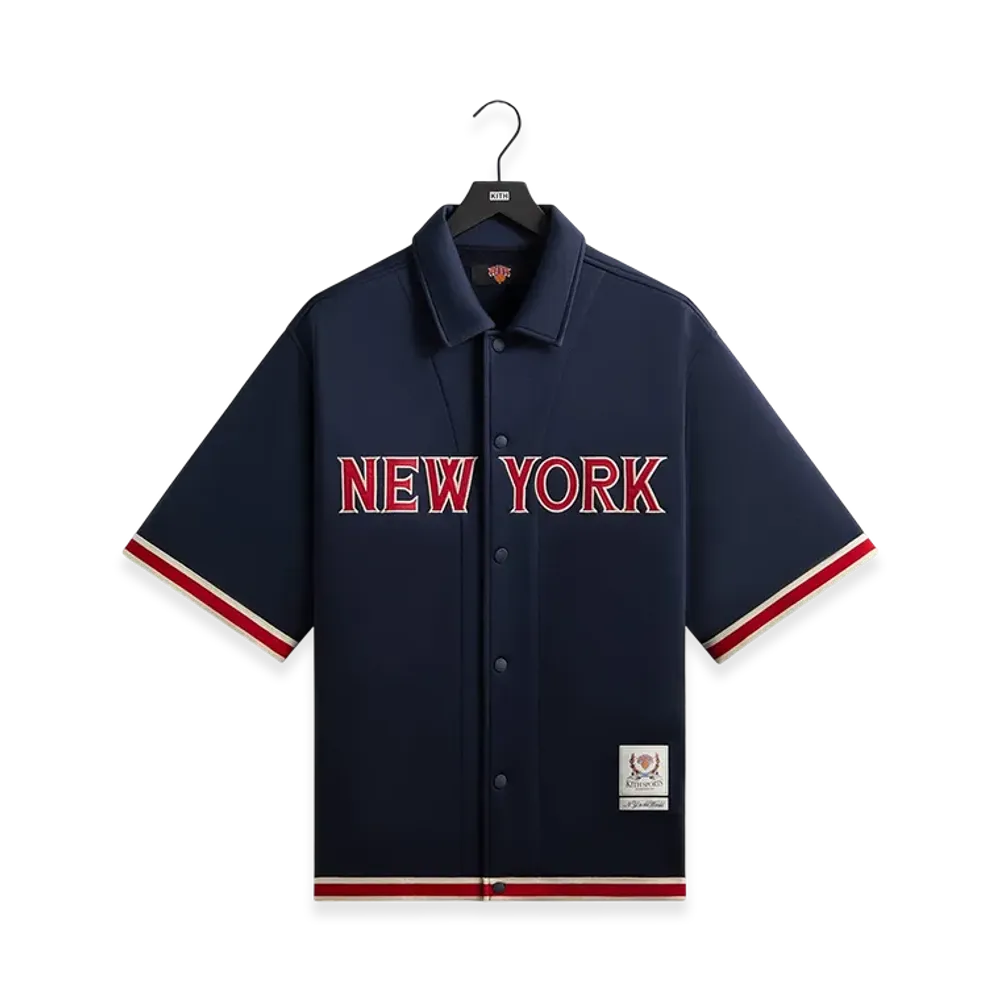 Kith x the New York Knicks Bernard King Woodpoint Shirt "Nocturnal"