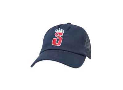Stussy Trucker S Crown Snapback "Navy" 1311170