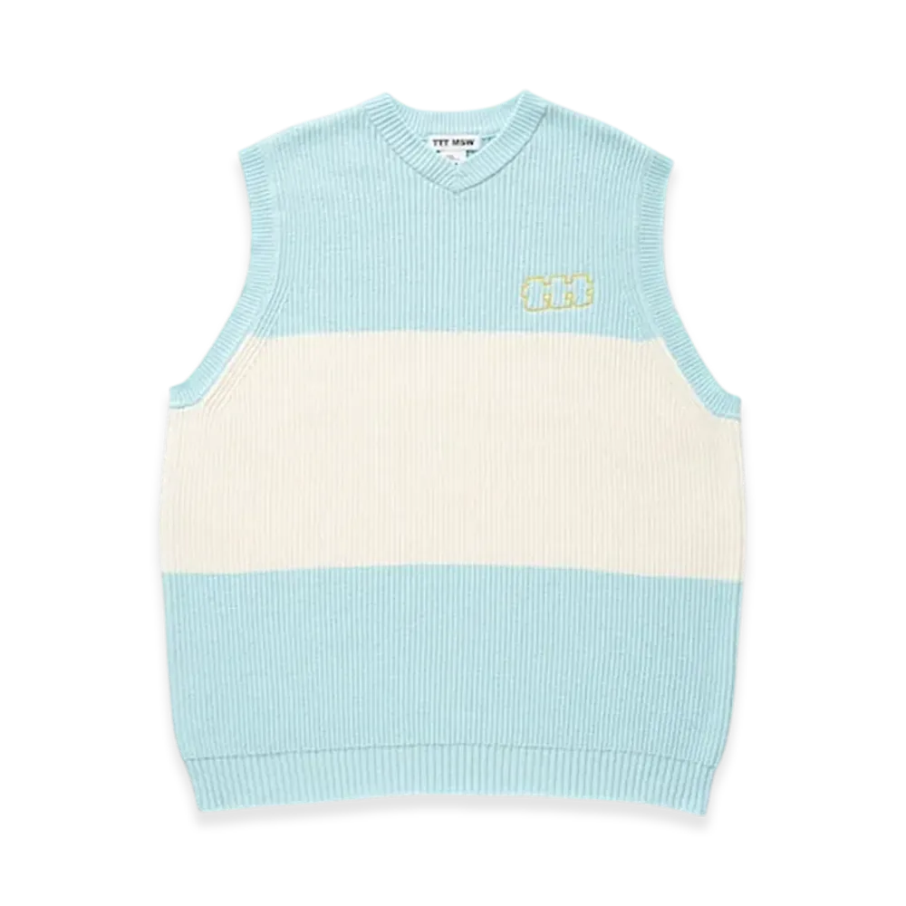 TTTMSW Knit Vest "Blue"