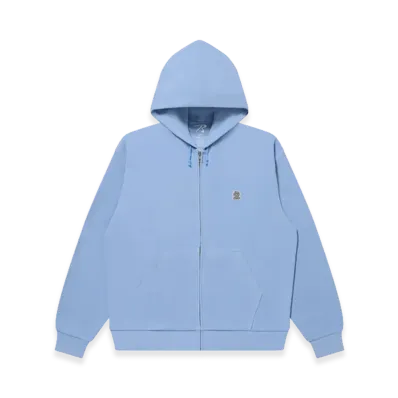 BlackEyePatch Small OG Thermal Zip Hoodie "Blue"