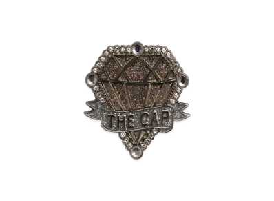 NEW ERA x THE CAP Pins Diamond Crystal "Silver"