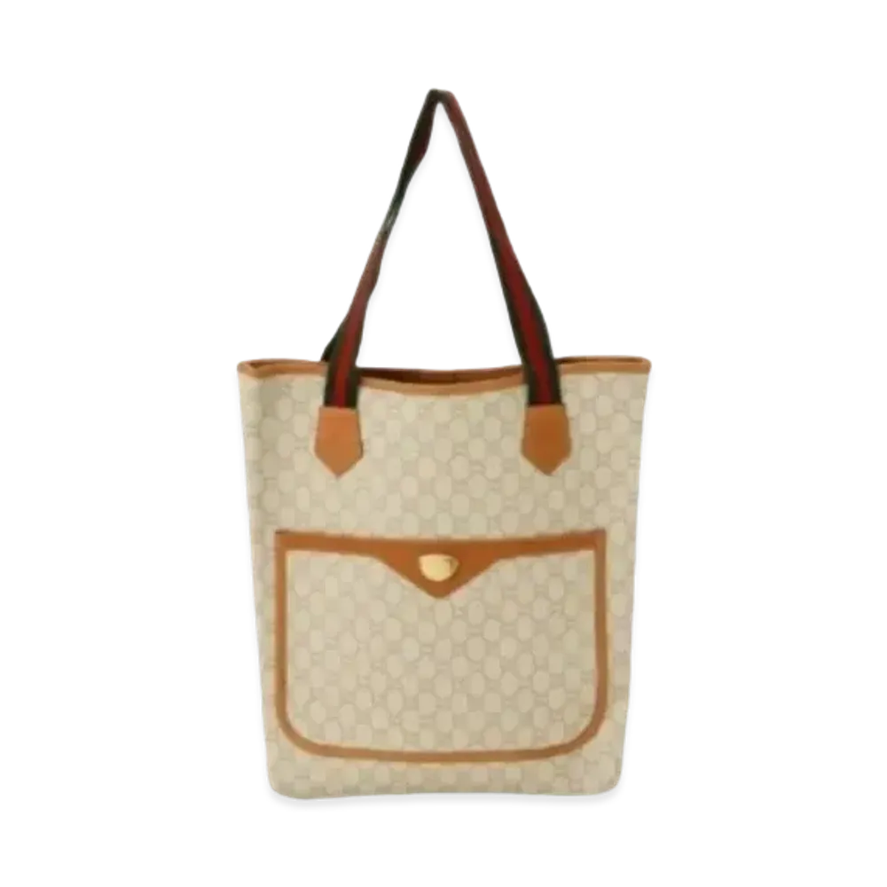GUCCI Sherry Line GG Plus Old Gucci "White"