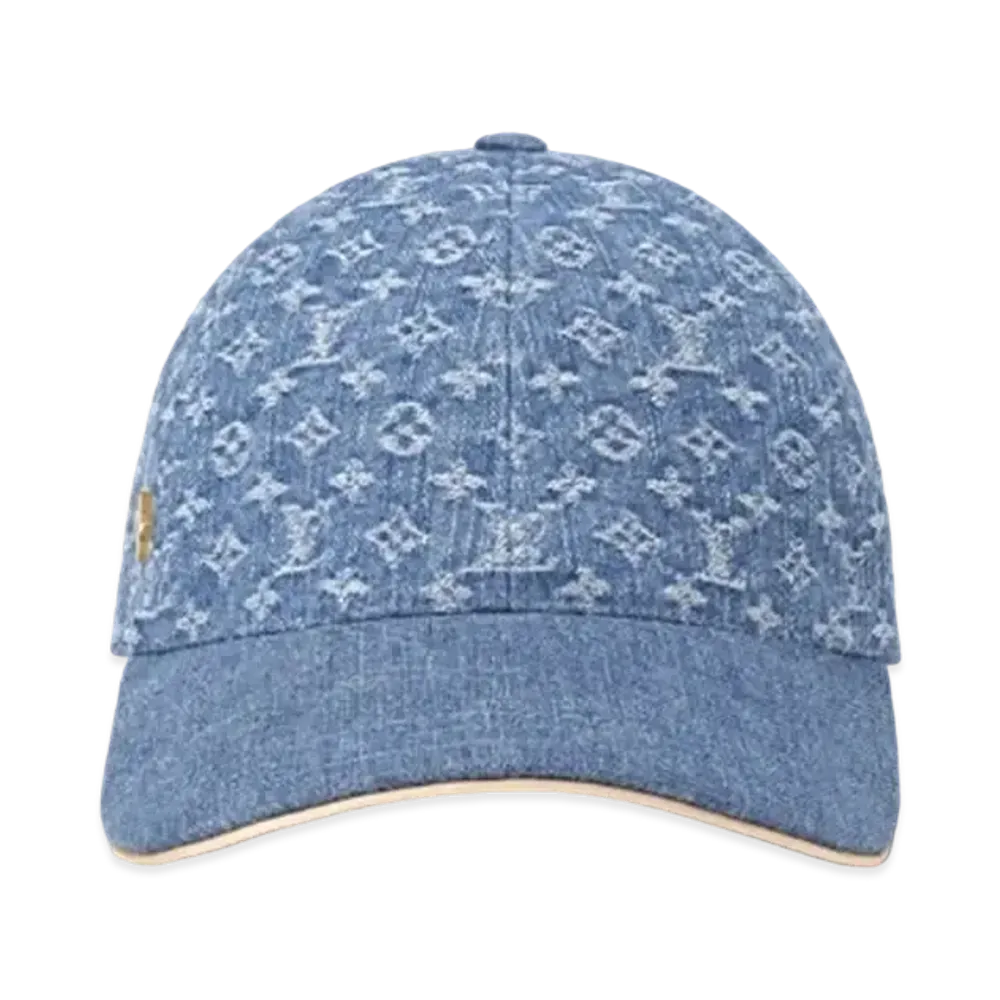 Louis Vuitton LV Remix Cap Monogram Denim "Blue Denim"