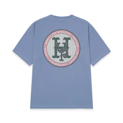 HUF Major League Tee "Steel Blue"