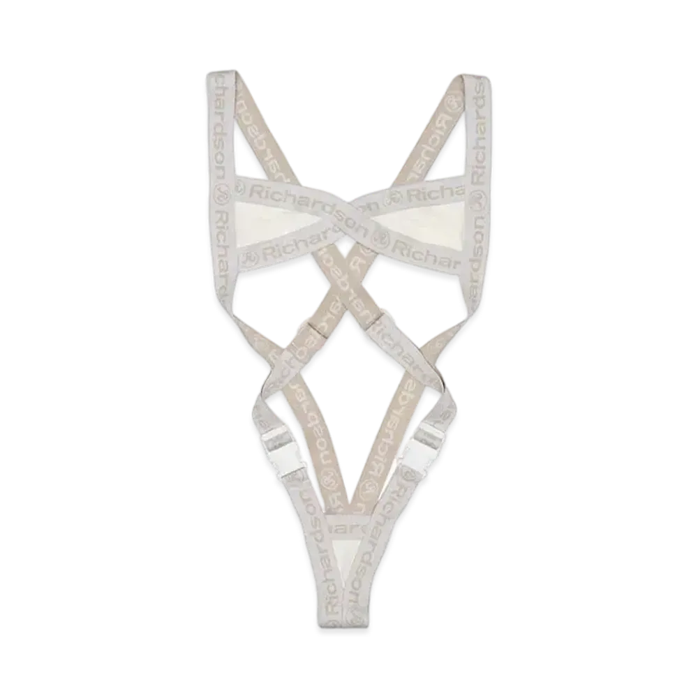 Richardson Elastic Swimsuit "White/Sand"