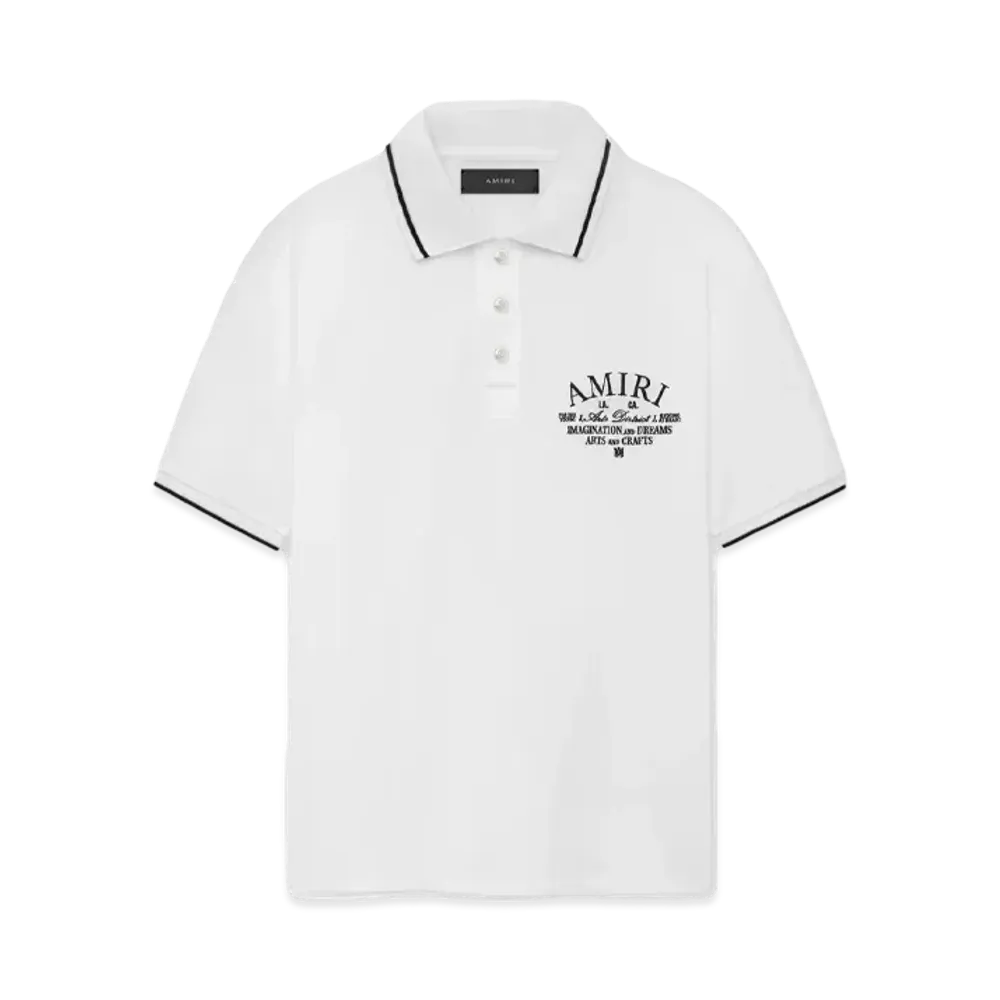 AMIRI Arts District Polo "White"