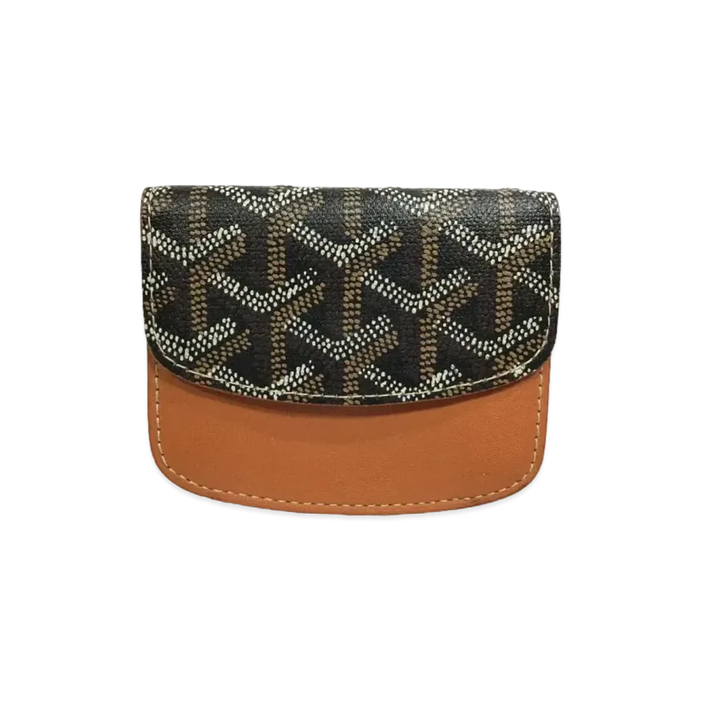 Goyard Coin Case "Brown/Black"