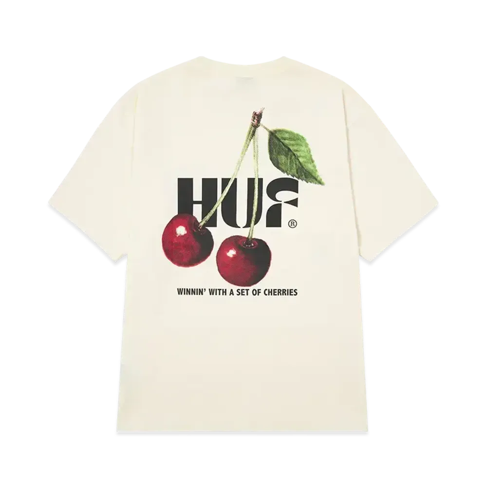 HUF Set Of Cherries Tee "Natural"