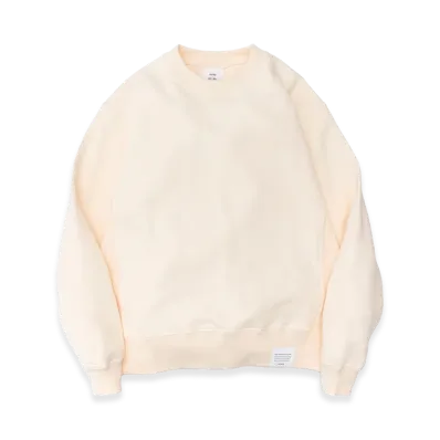 HYKE Sweat Shirt "Cream"