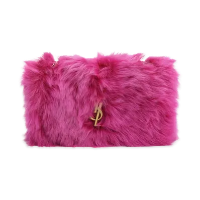 Saint Laurent Women's Small Kate Bag "Violet"