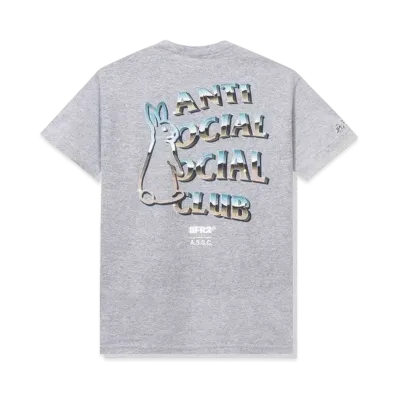 ANTI SOCIAL SOCIAL CLUB x FR2 ASSC Magnetism Grey Tee "Grey"