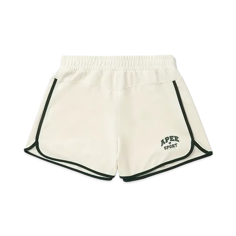 A BATHING APE Track Shorts "White"