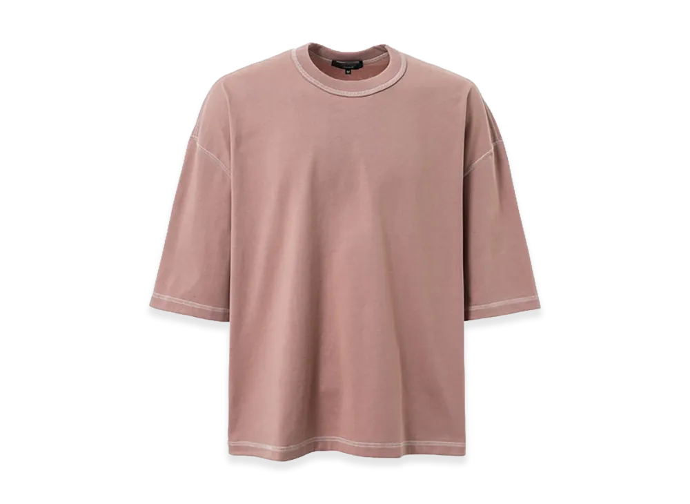 COMME des GARCONS HOMME Cotton Plain Tee "Pink"