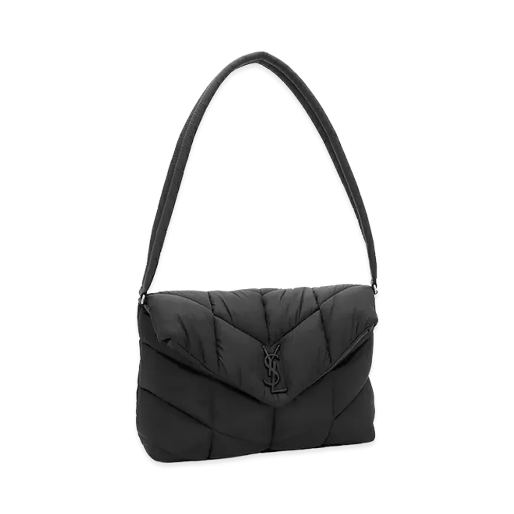 Saint Laurent Puffer Shoulder Bag "Nero"