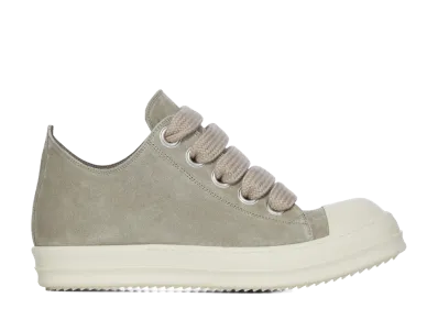 Rick Owens Women's Jumbolace Low Sneaks "Drkpearl/Milk"