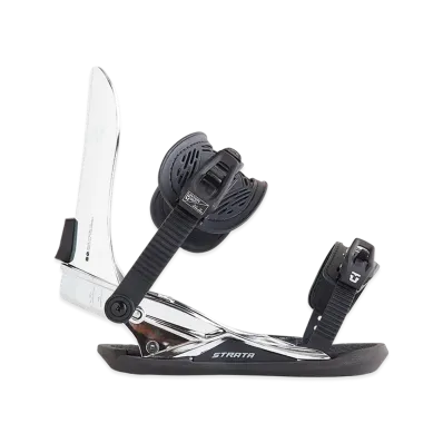 Kith x Union Binding Company Strata Snowboard Binding "Chrome"