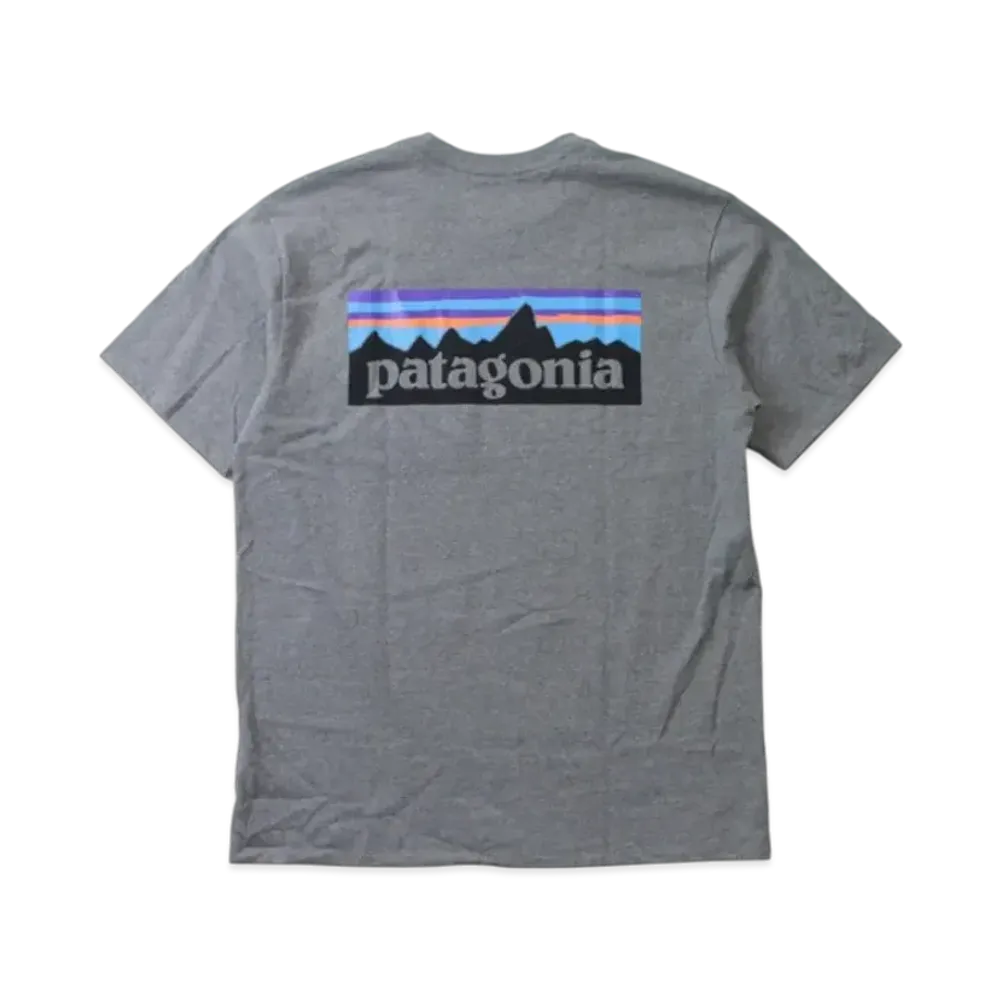 Patagonia Logo Responsible T-Shirt "Gravel Heather"
