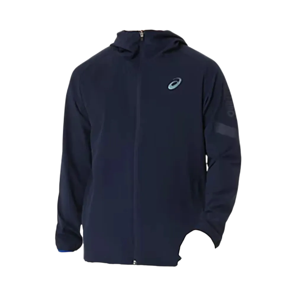 Asics Aim-Trg Stretch Woven Hoodie "Midnight"