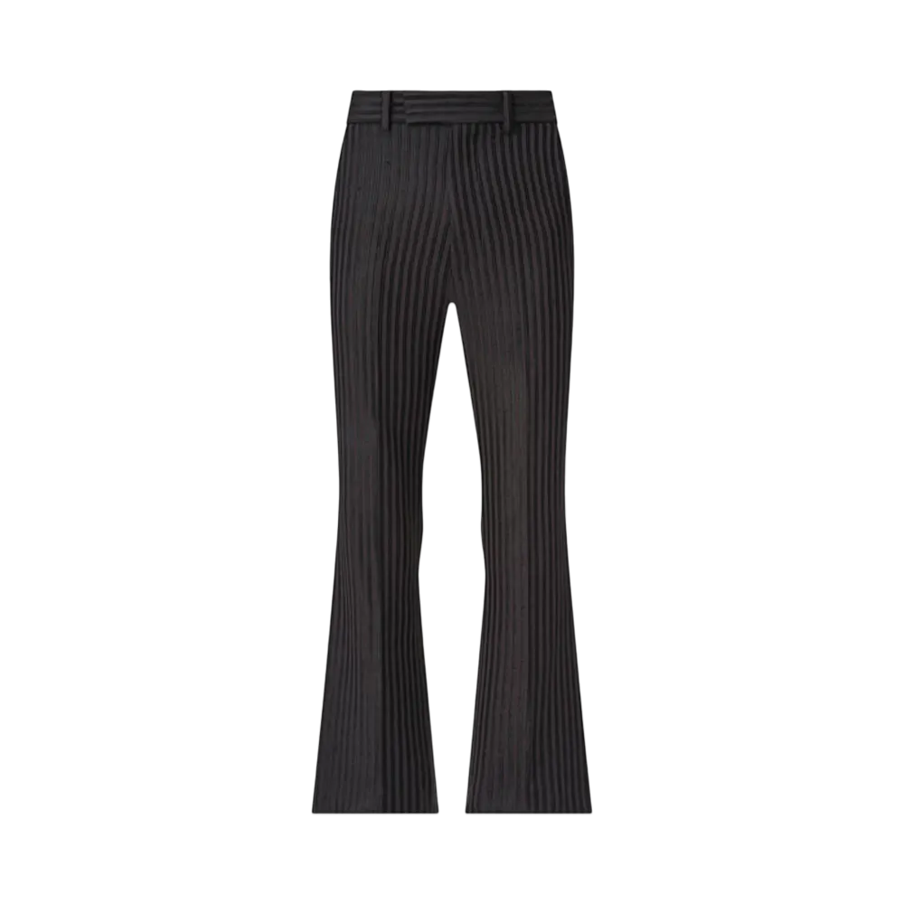 AMIRI Striped Creased Flare "Black"