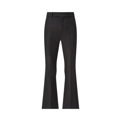 AMIRI Striped Creased Flare "Black"