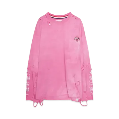SEVESKIG Vintage L/S Tee Shirt Ver, Maromi "PINK"