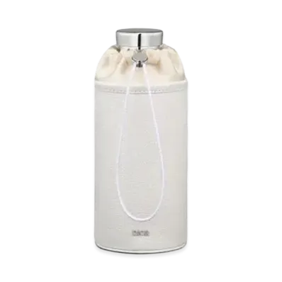 Dior x Sacai Bottle & Bottle Holder Grained Calafskin & Technical Fabric "White"
