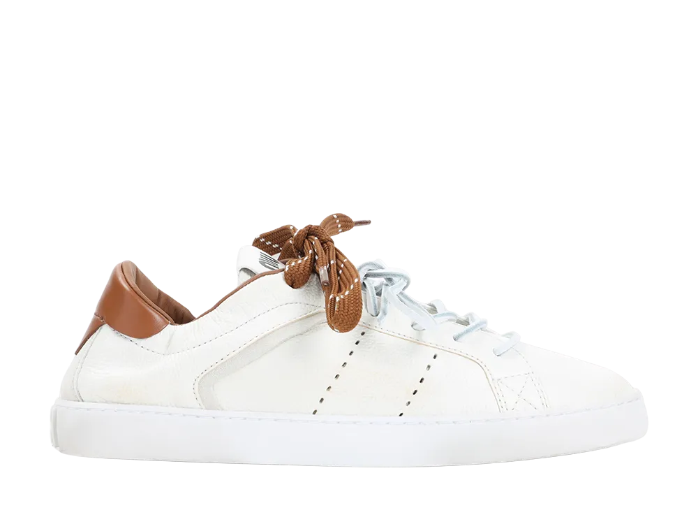 MIU MIU Women's Calf Leather Sneakers "White"