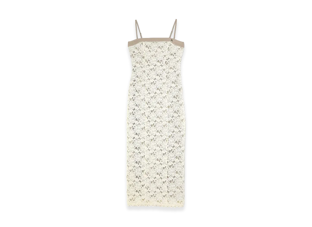 ANDMARY Women's May Lace Long Dress "Ivory"