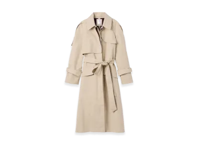 Gap x Victoria Beckham Women's Trench Coat "Ecru"