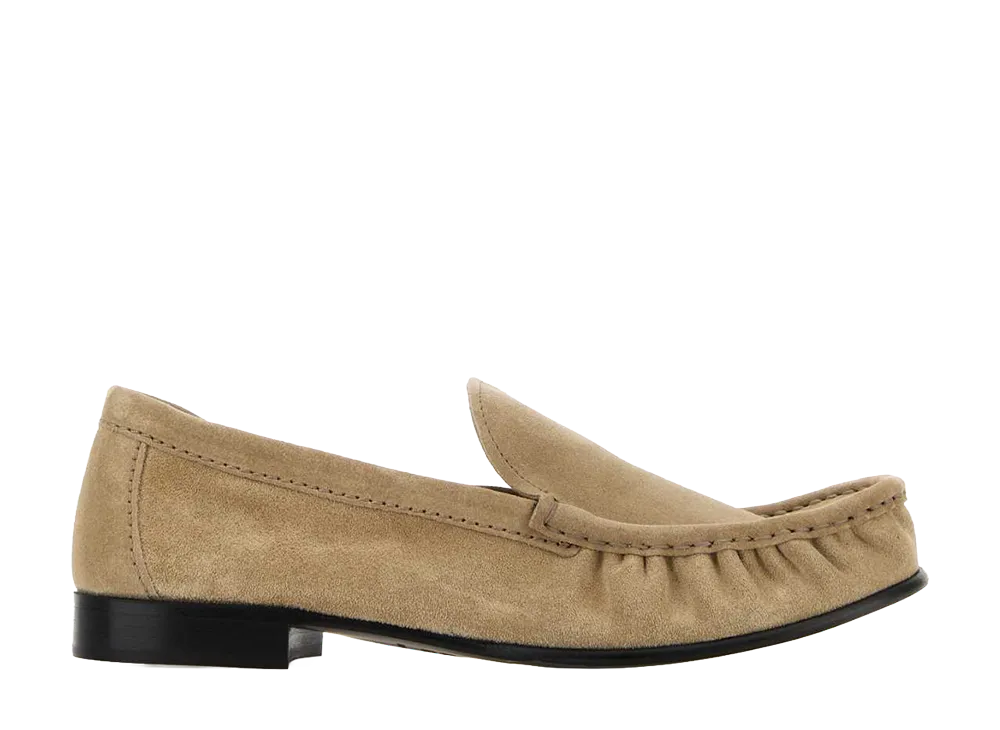 MIU MIU Women's Suede Loafers "Deserto"