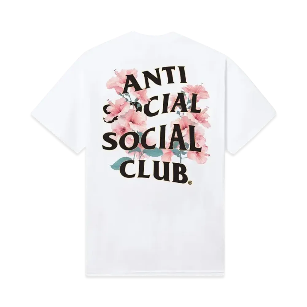 ANTI SOCIAL SOCIAL CLUB Major #1 Tear Into Silence Eternity Tee "White"