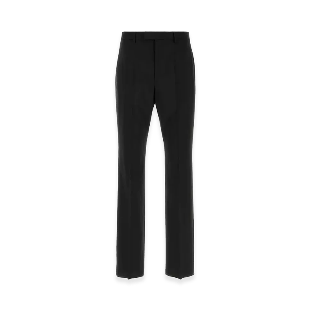 Valentino Wool Blend Pant "Animal Print/Black"