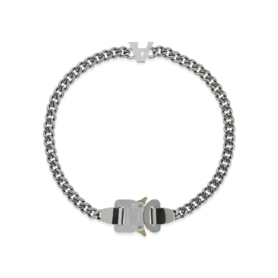 1017 ALYX 9SM Buckle Necklace with Charm "Silver"