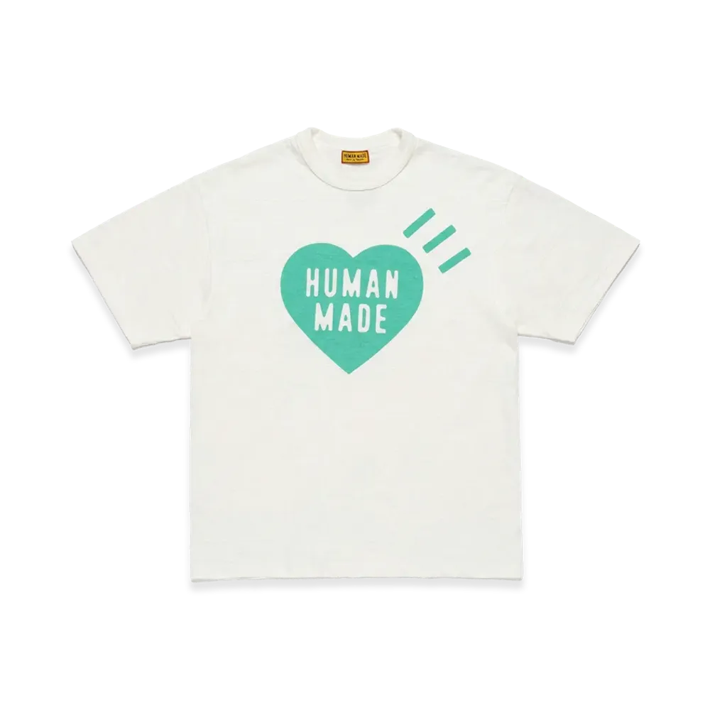 HUMAN MADE Bangkok Heart Graphic T-Shirt "White"