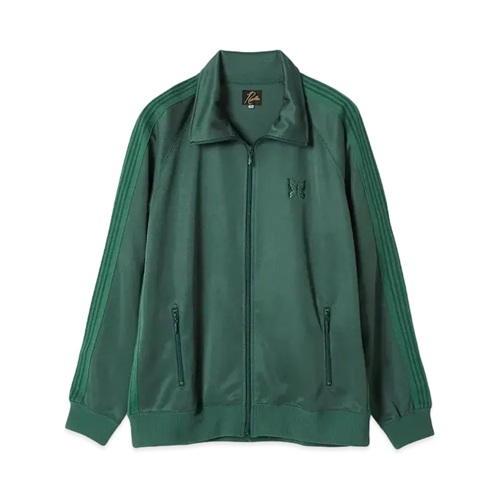 Needles STUDIOUS Track Jacket - Poly Smooth "Khaki"