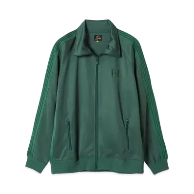 Needles STUDIOUS Track Jacket - Poly Smooth "Khaki"