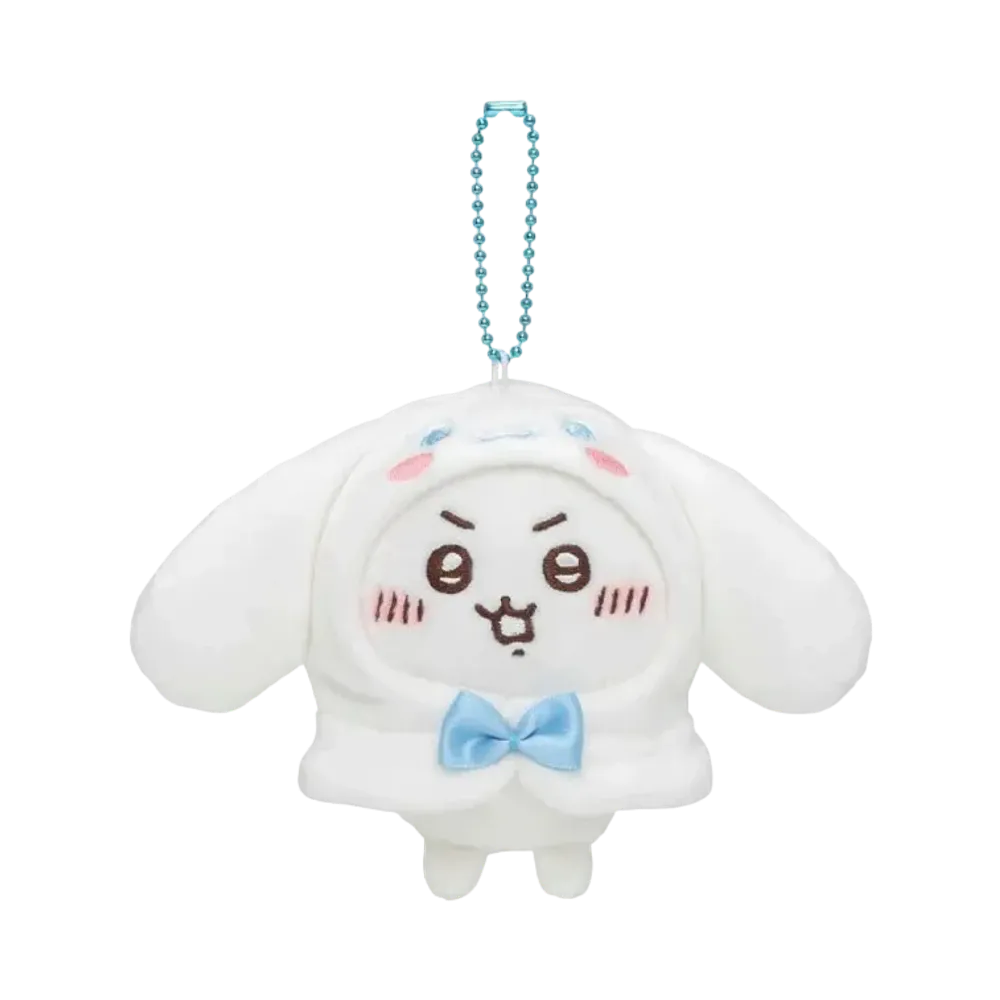 Gray Parka Service -Chikawa- Chikawa x Sanrio Characters Petit Mini Food Mascot (Chiikawa / Cinnamolol)