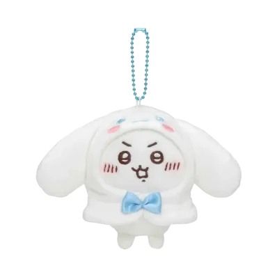 Gray Parka Service -Chikawa- Chikawa x Sanrio Characters Petit Mini Food Mascot (Chiikawa / Cinnamolol)