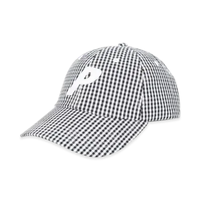 PALACE P 6-Panel Gingham "Black"
