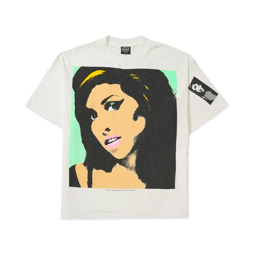 SAINT Mxxxxxx x Amy Winehouse Amy SS T-Shirt/Back To Blk "White"