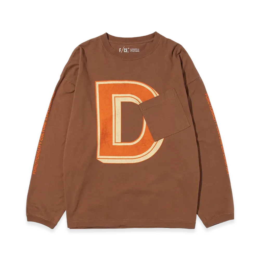 F/CE. Re College Long Sleeve "Brown"
