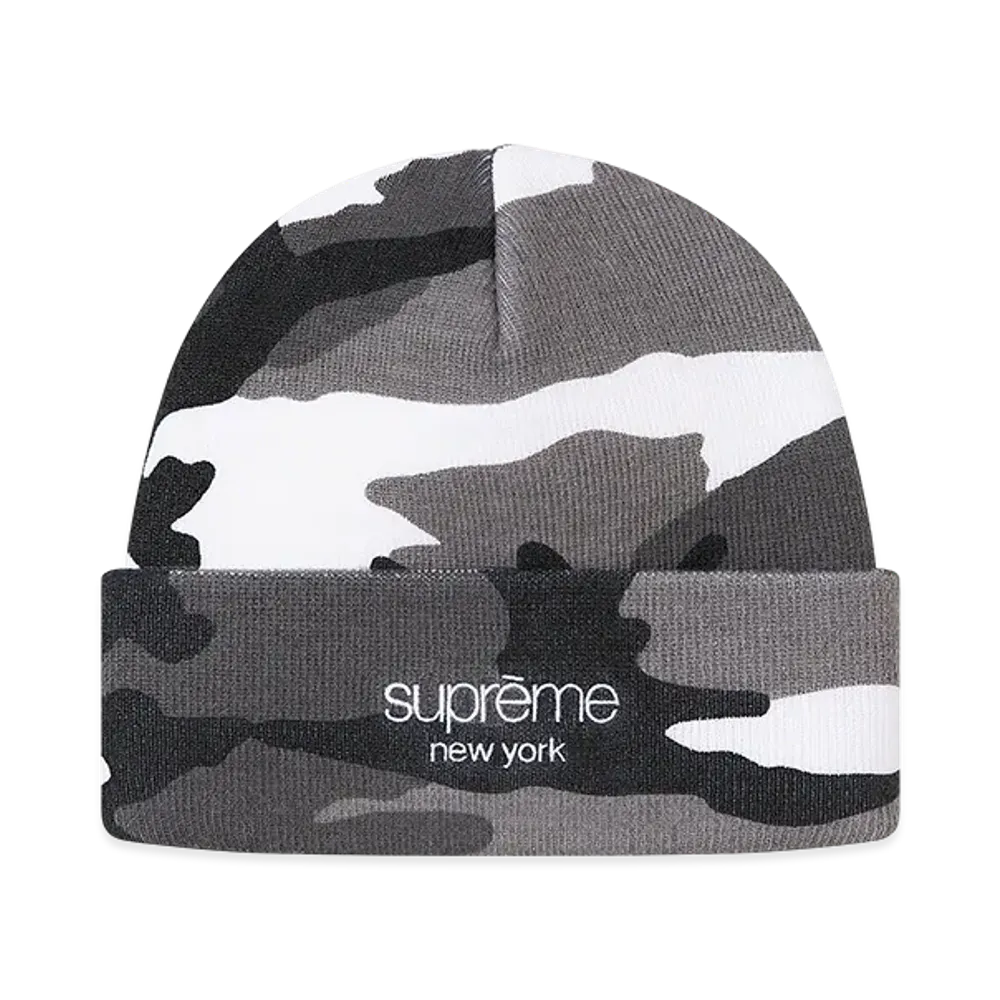Supreme Radar Beanie "Snow Camo"